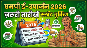 MP E-Uparjan Slot Booking Mobile Se Kaise Karein?