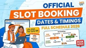 Official Slot Booking Dates & Timings: Full Schedule 2026